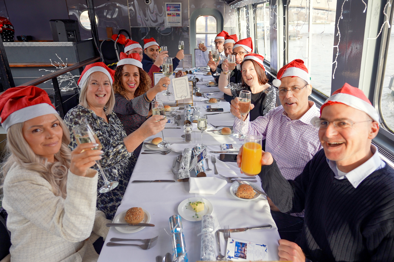 Christmas Party Lunch Cruise on the Thames