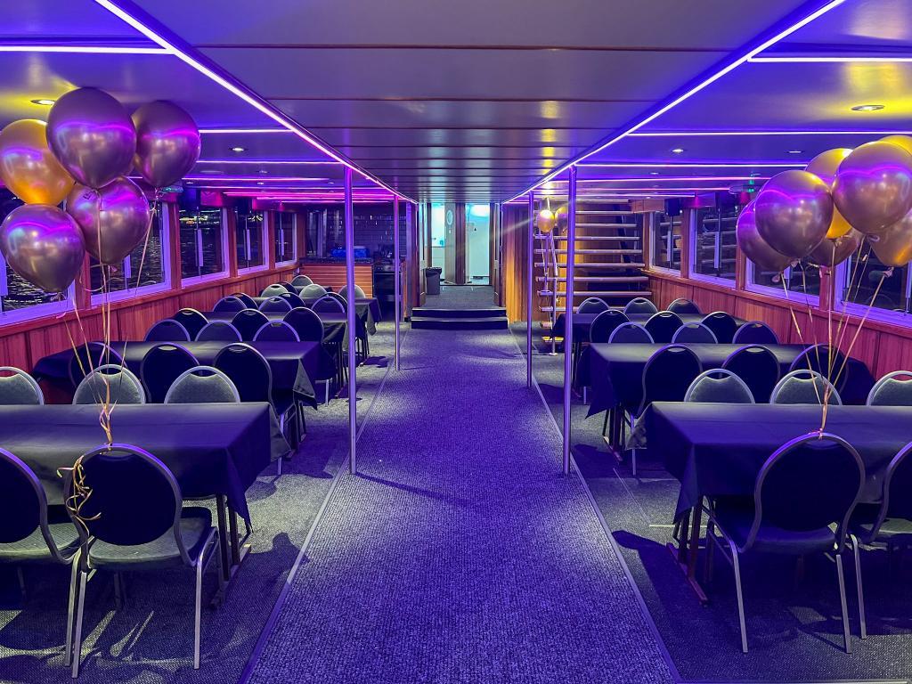 Thames River Tours aboard the Sapphire of London