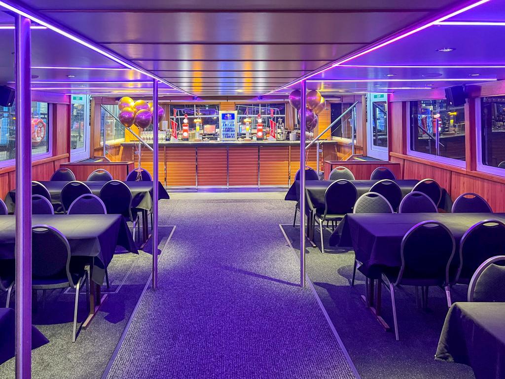 Thames River Tours aboard the Sapphire of London