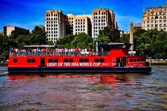 Pearl of London - Official Bud Boat for the 2018 World Cup